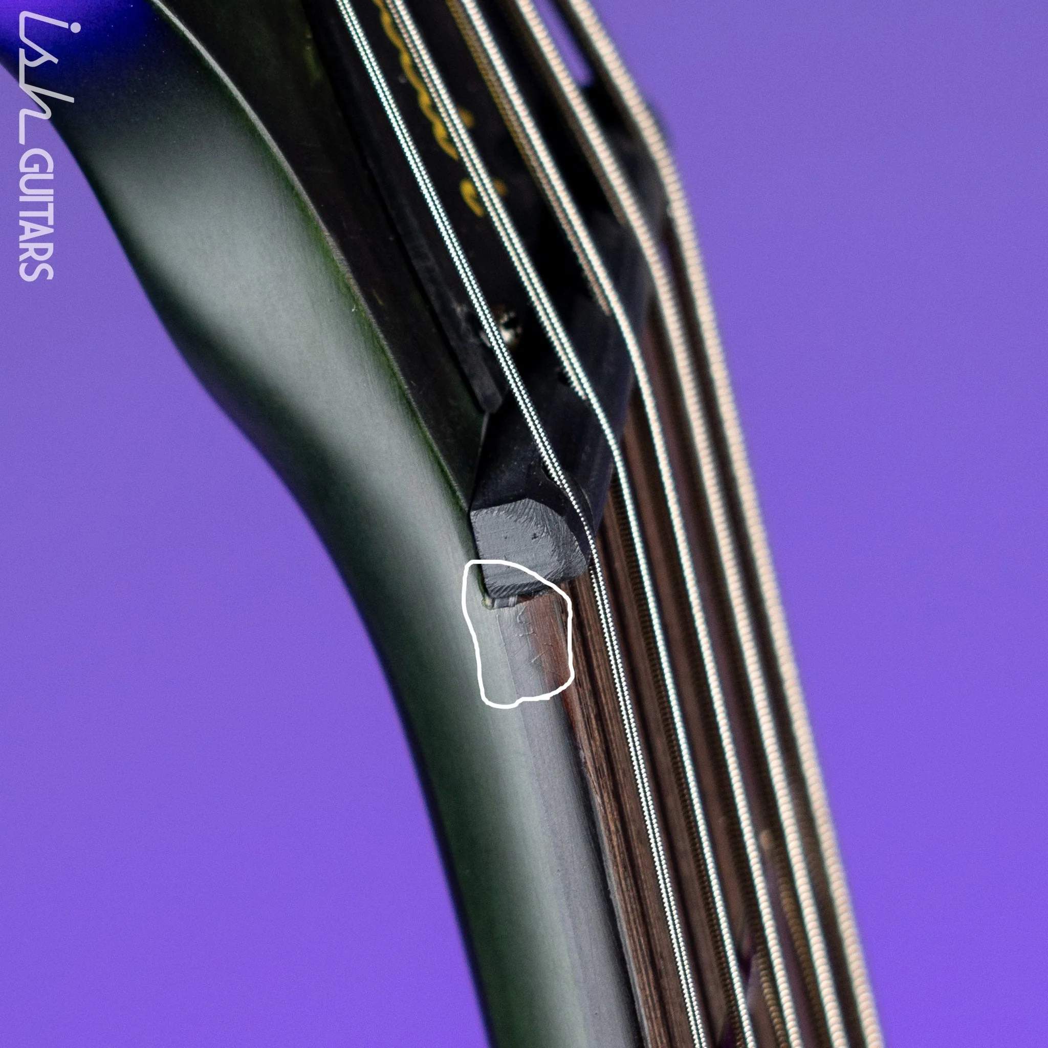 Spector NS Dimension Multi-Scale Left-Handed 5-String Bass Haunted Moss Matte B-Stock - Image 7