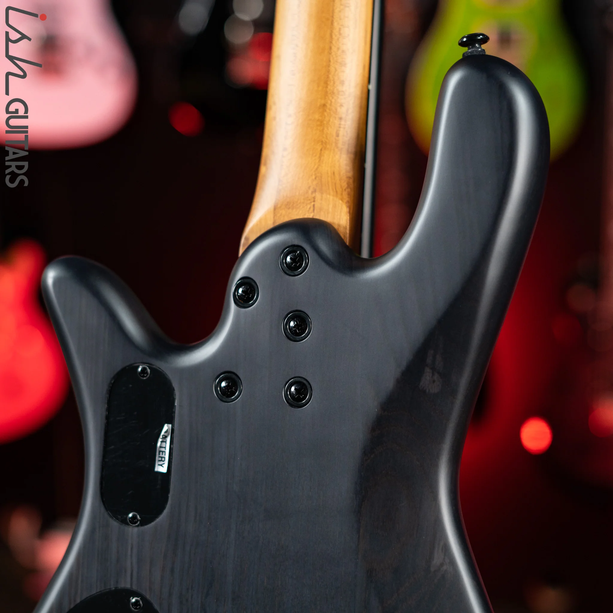 Spector NS Pulse II 4-String Bass Black Stain Matte Demo - Image 9