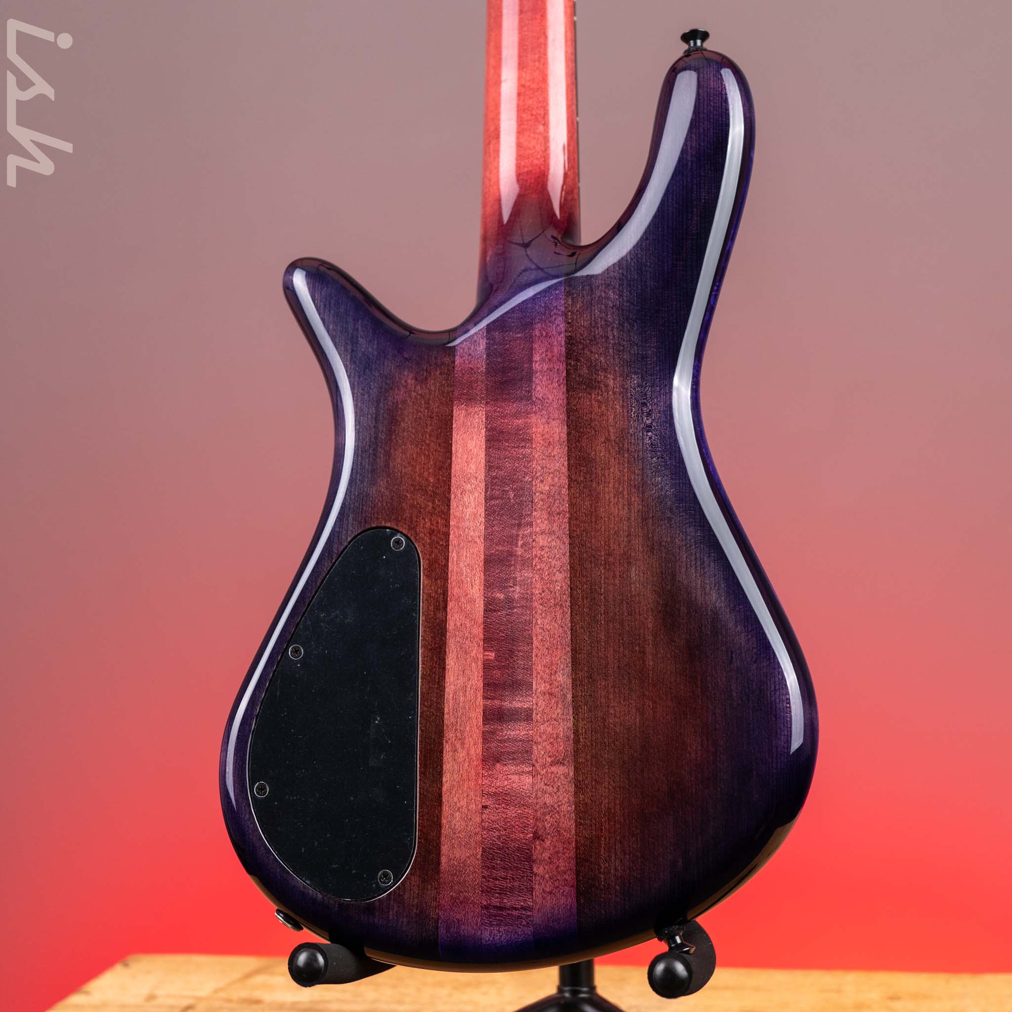 Spector USA NS-2 4-String Bass Black Cherry Purple Reverse Burst - Image 9
