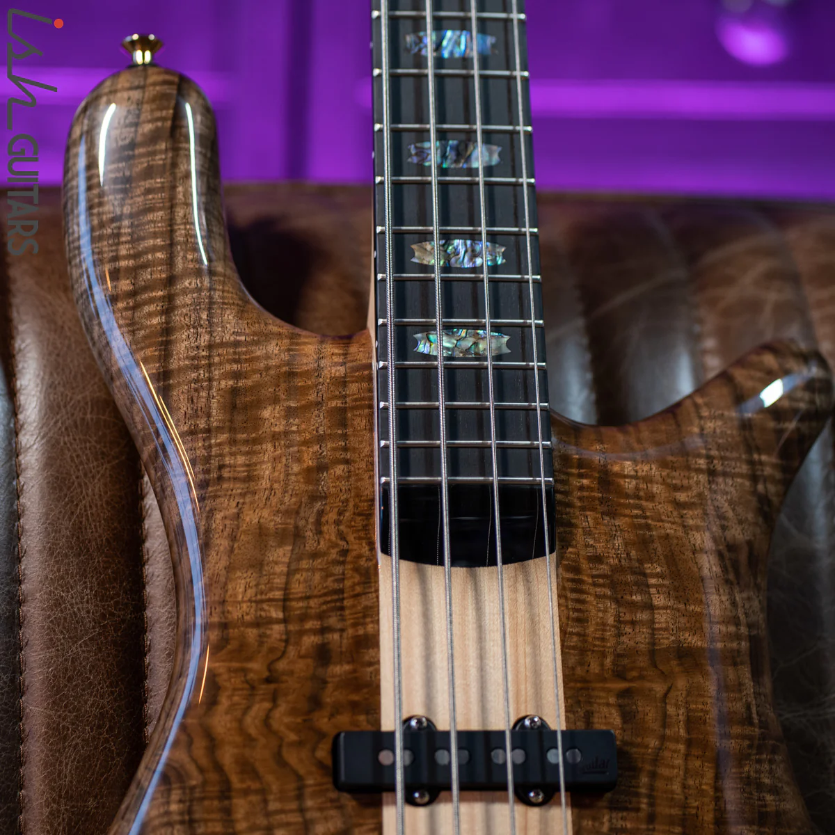 Spector USA NS-2 Bass Bastogne Walnut Natural - Image 4