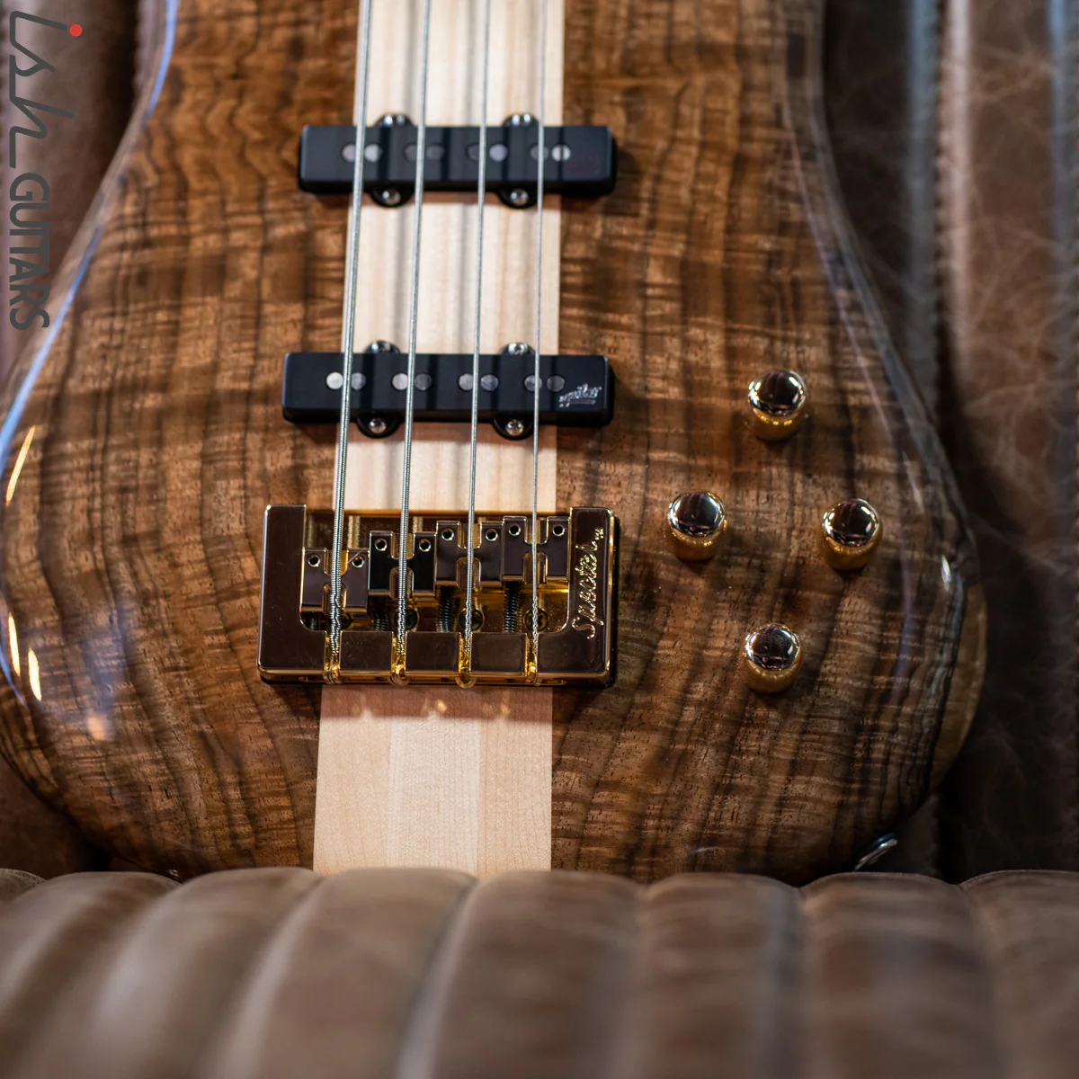 Spector USA NS-2 Bass Bastogne Walnut Natural - Image 5