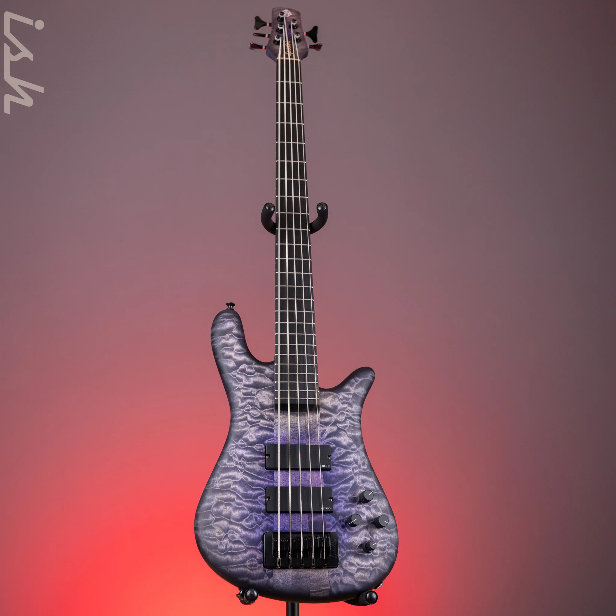 Spector USA NS-5 5-String Bass Black Hole Custom Finish - Image 2