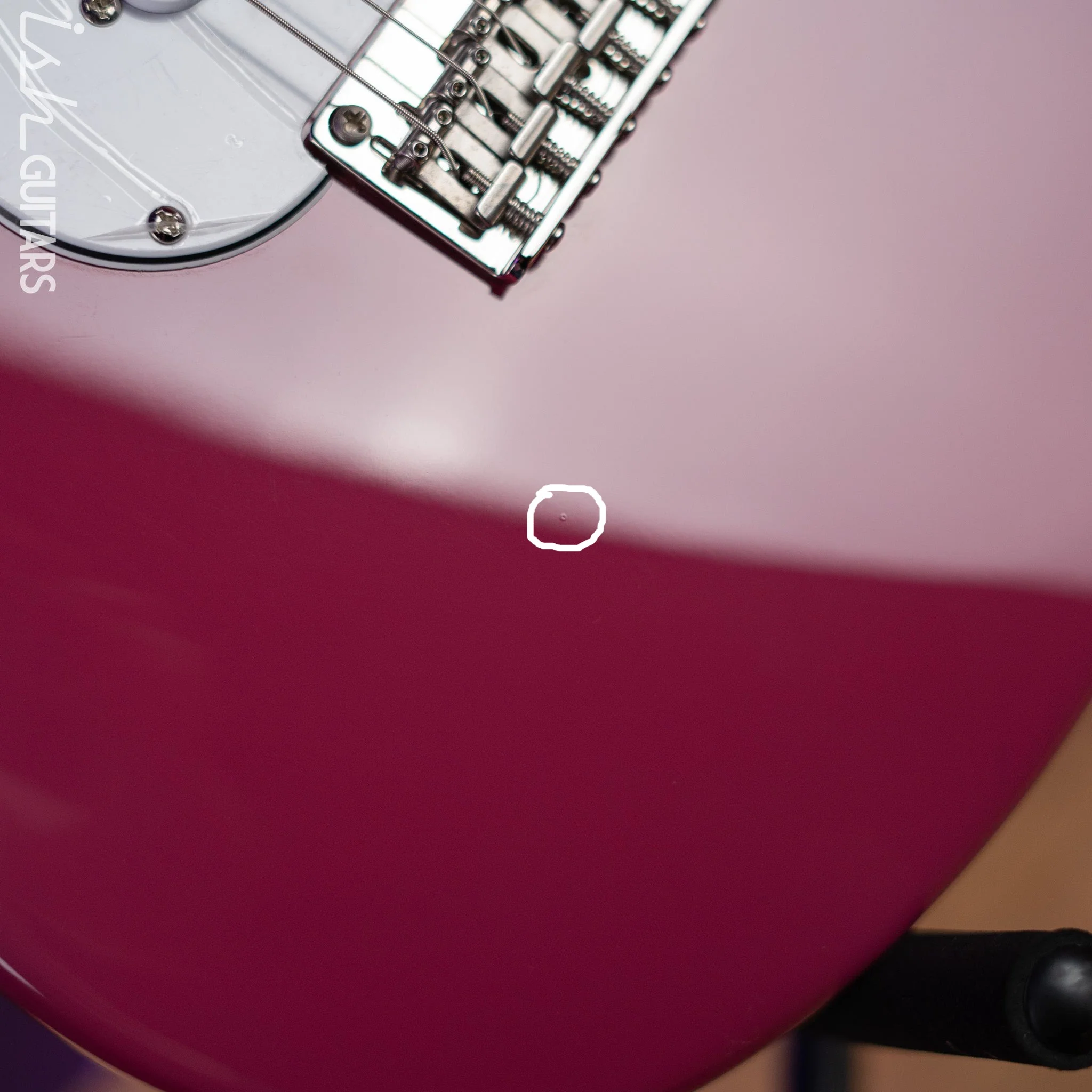 PRS SE Silver Sky Dragon Fruit Demo - Image 5