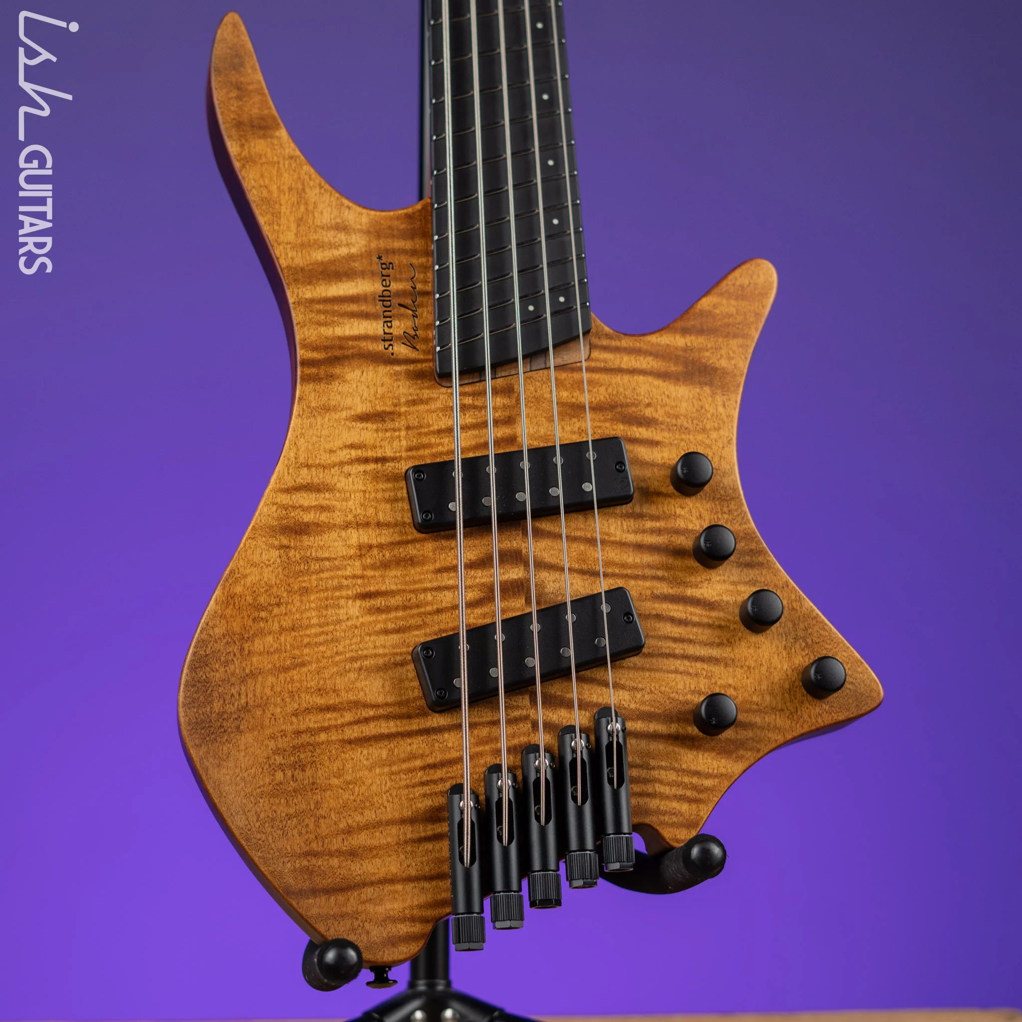 Strandberg Boden Bass Prog 5 Richlite Fretboard Brown Demo