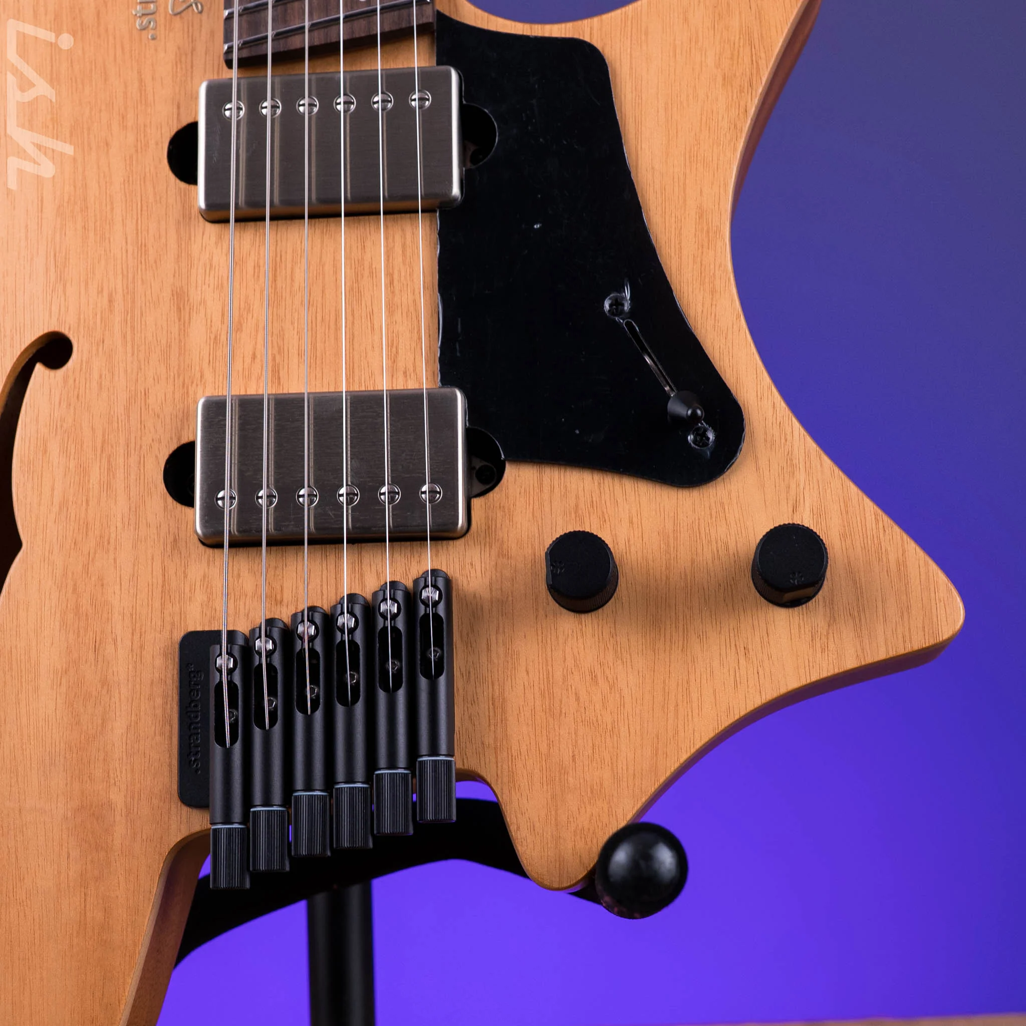 Strandberg Sälen Jazz NX 6 Electric Guitar Natural - Image 5