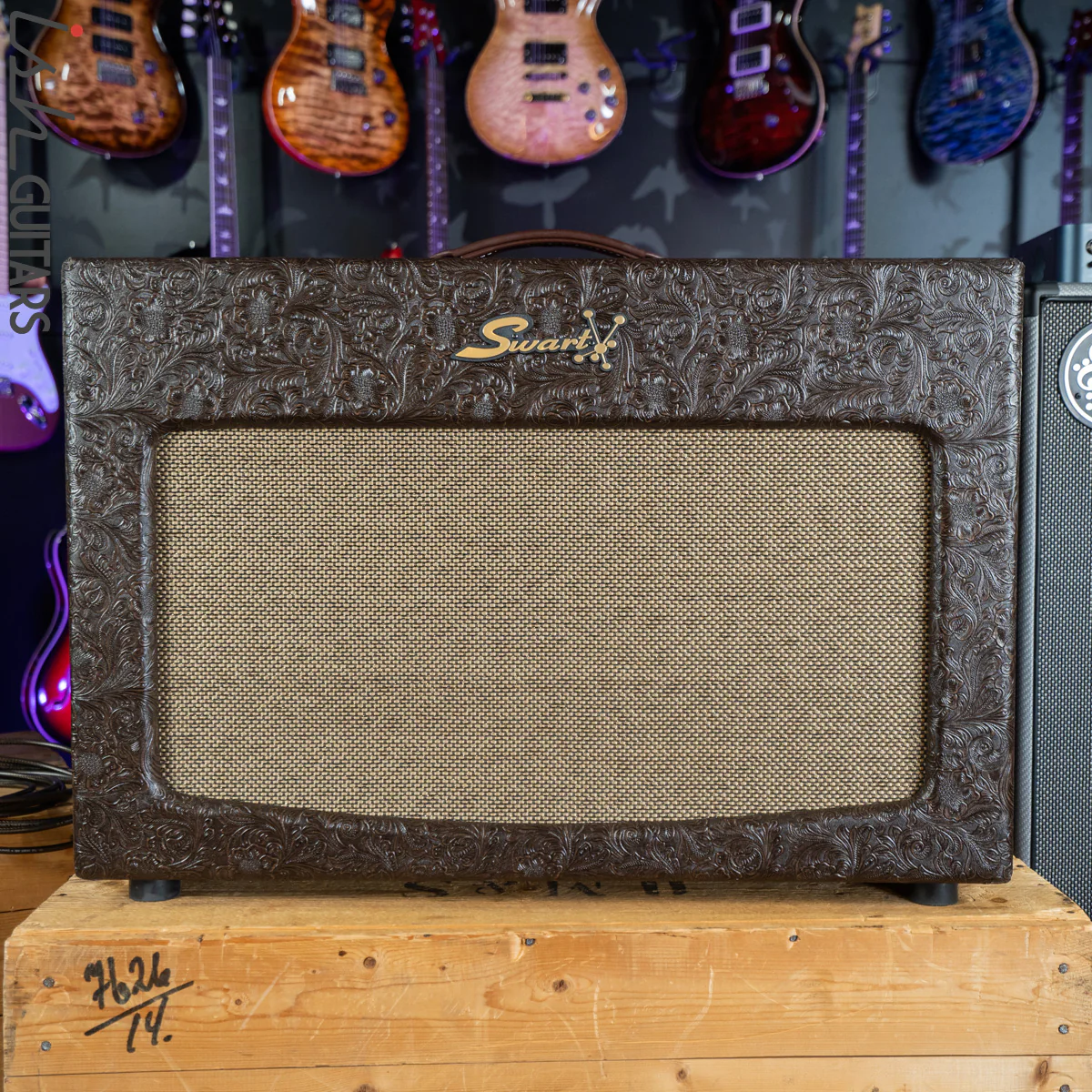Swart 2x12 Open Back Super 30 Cabinet Custom Brown Western