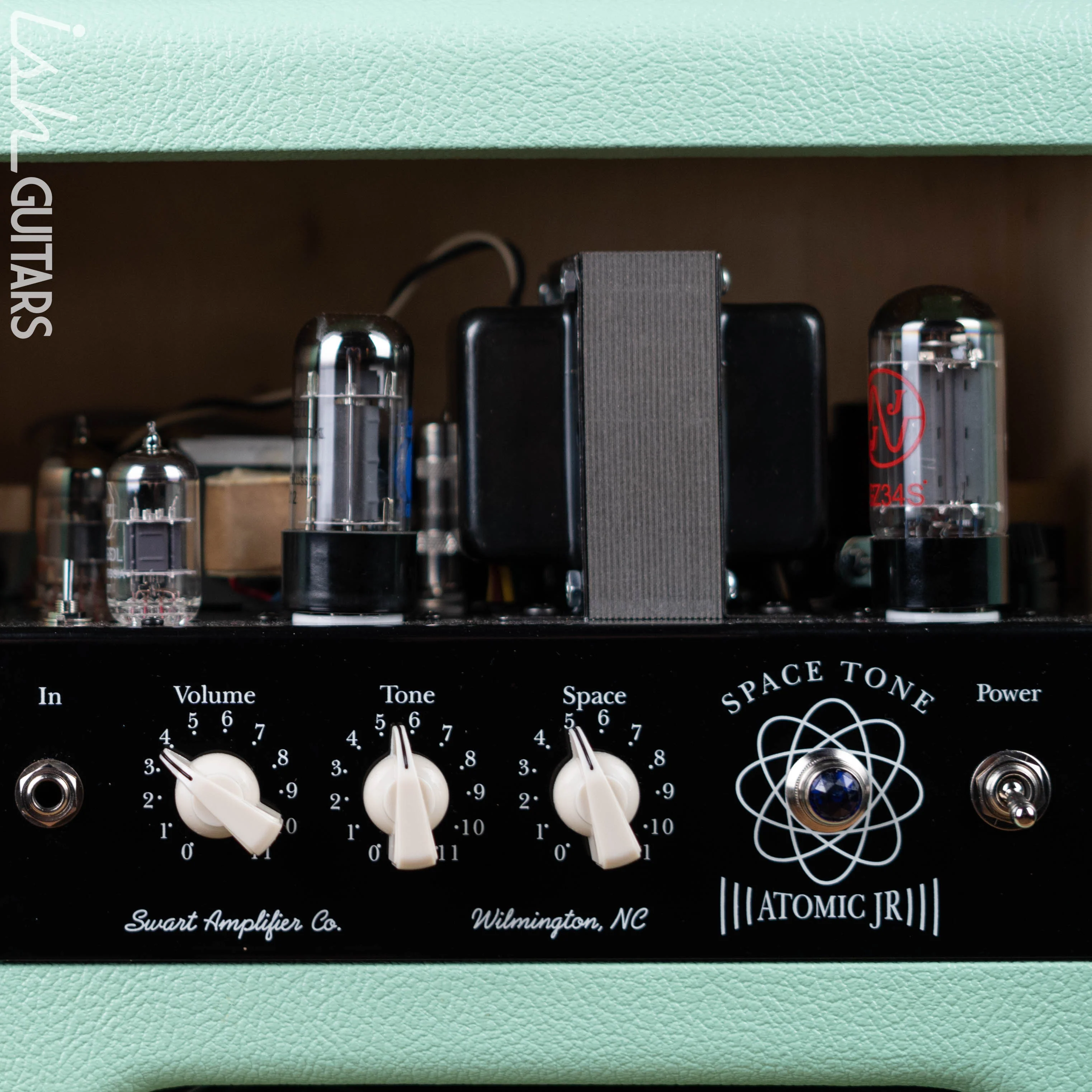 Swart Space Tone Atomic Jr. Guitar Amplifier Seafoam Green - Image 8