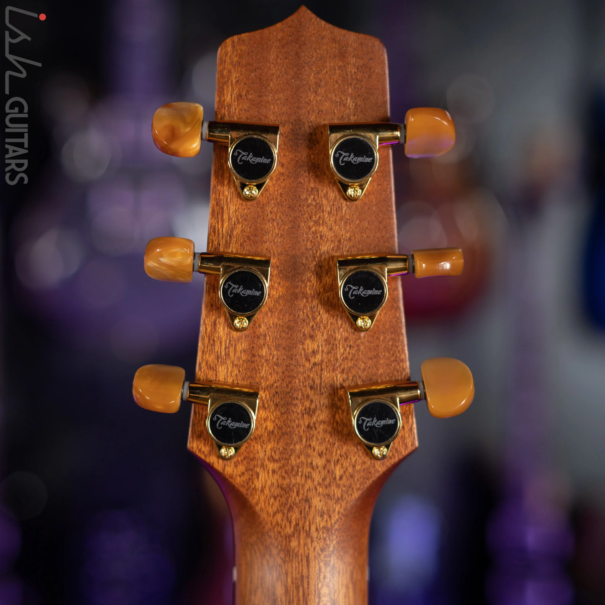 Takamine CP3NYK Acoustic-Electric Guitar Natural Satin Cedar - Image 13