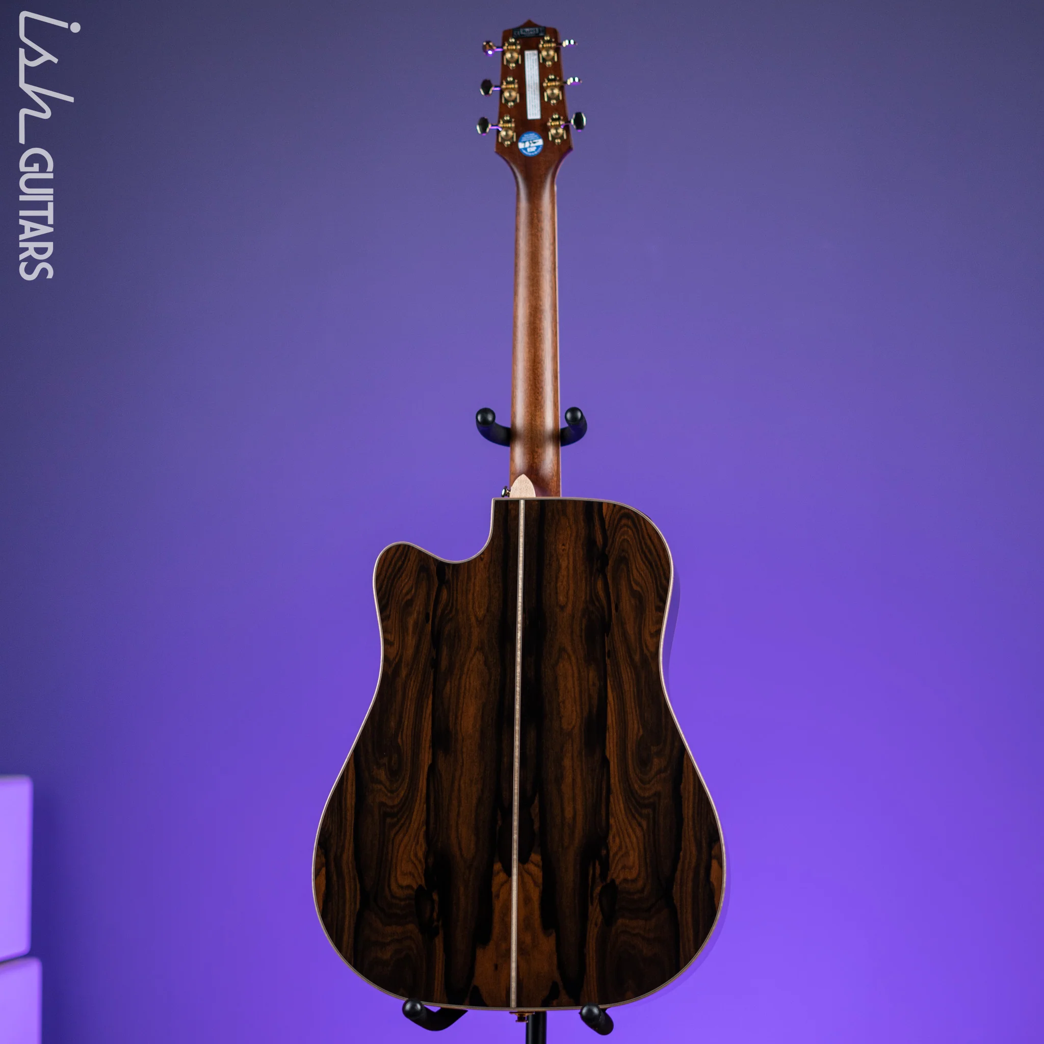 Takamine GD90CE-ZC Dreadnought Acoustic-Electric Guitar Ziricote Natural Demo - Image 7
