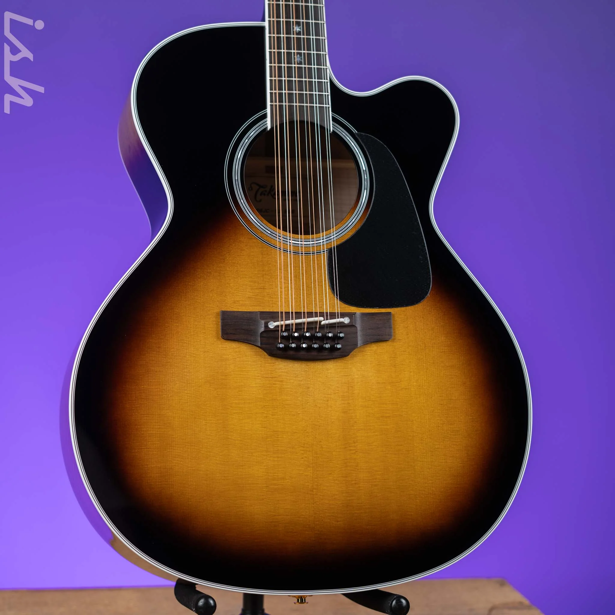 Takamine P6JC-12 Pro Series Jumbo 12-String Acoustic-Electric Brown Sunburst Gloss