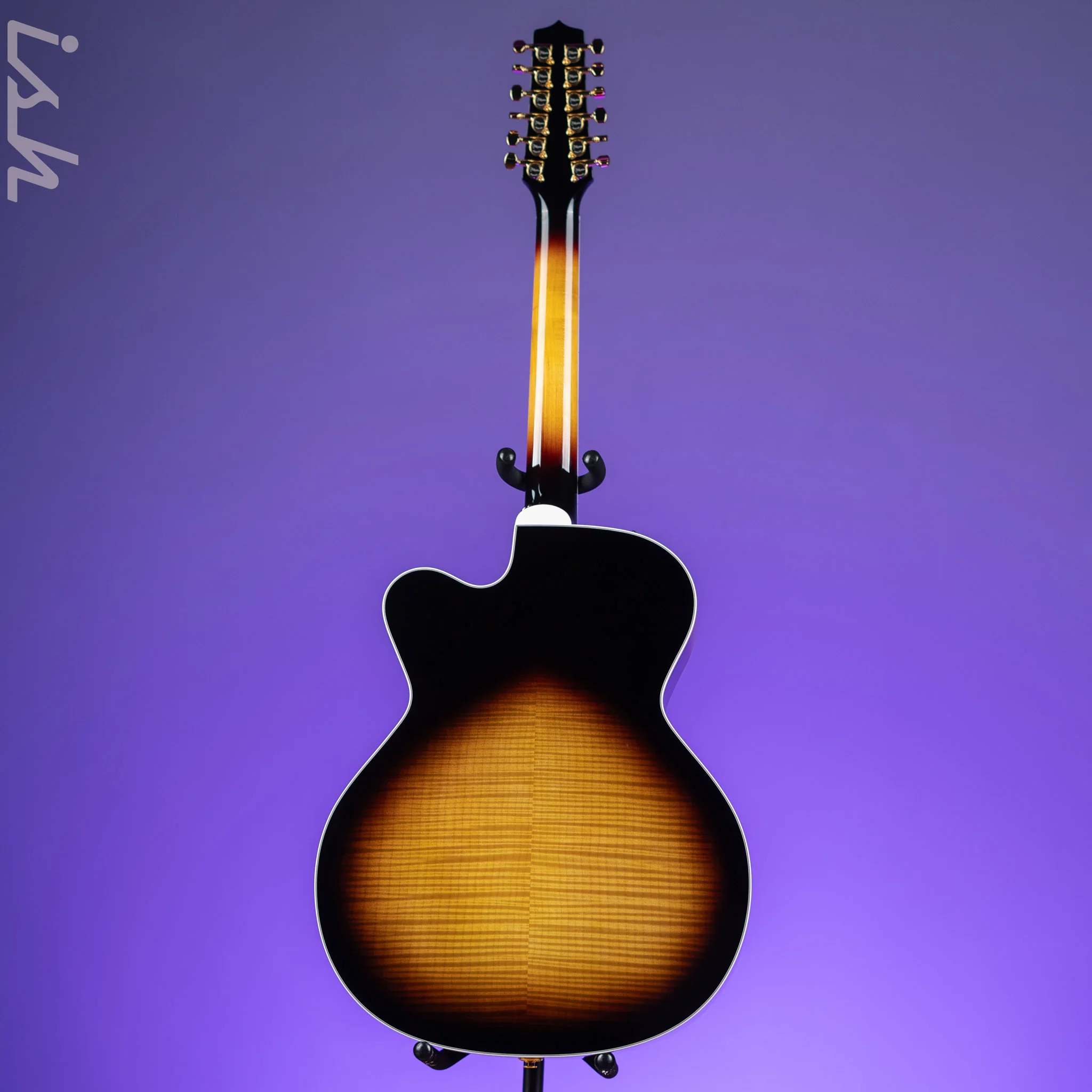 Takamine P6JC-12 Pro Series Jumbo 12-String Acoustic-Electric Brown Sunburst Gloss - Image 6