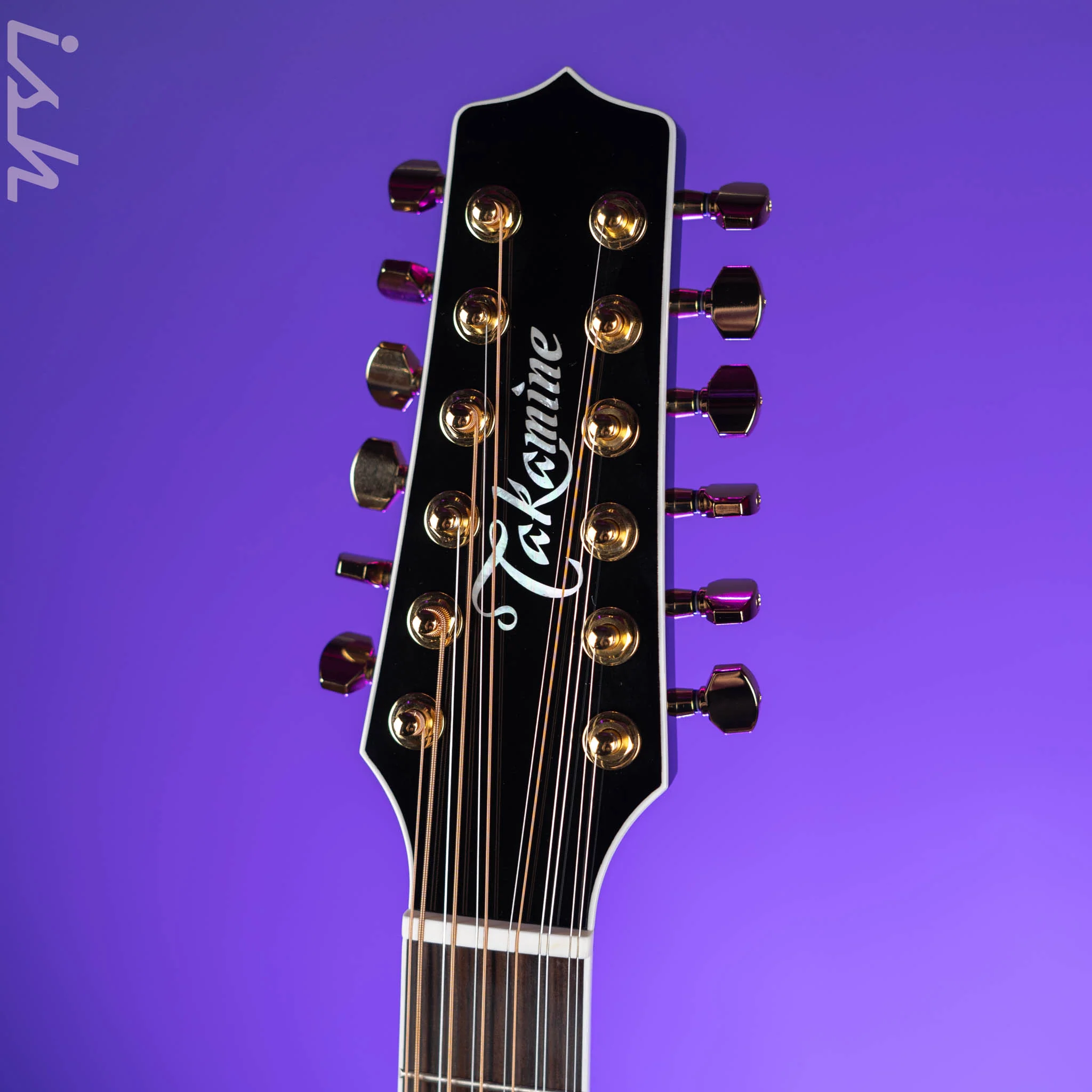 Takamine P6JC-12 Pro Series Jumbo 12-String Acoustic-Electric Brown Sunburst Gloss - Image 5