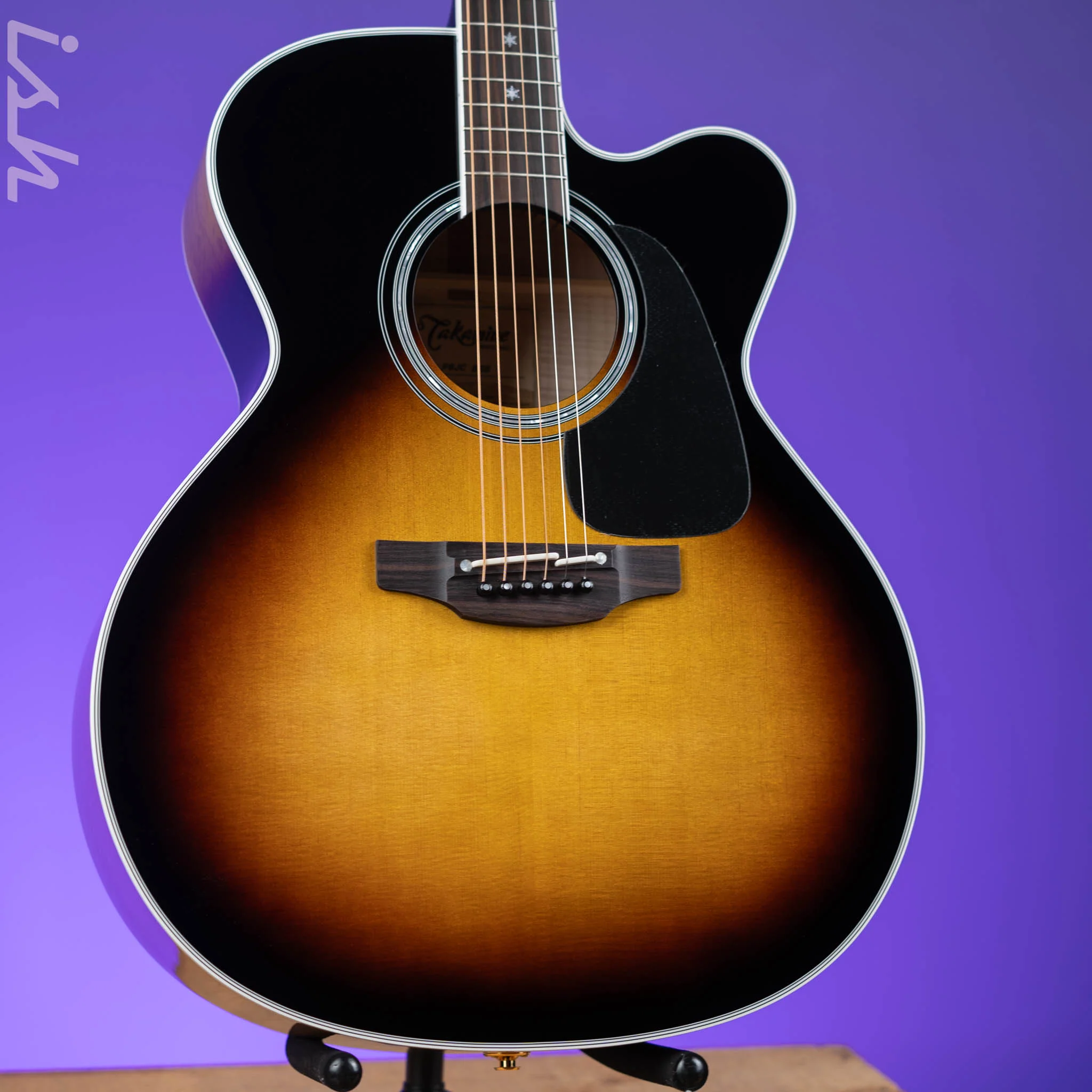 Takamine P6JC Pro Series Jumbo Acoustic-Electric Brown Sunburst Gloss Demo