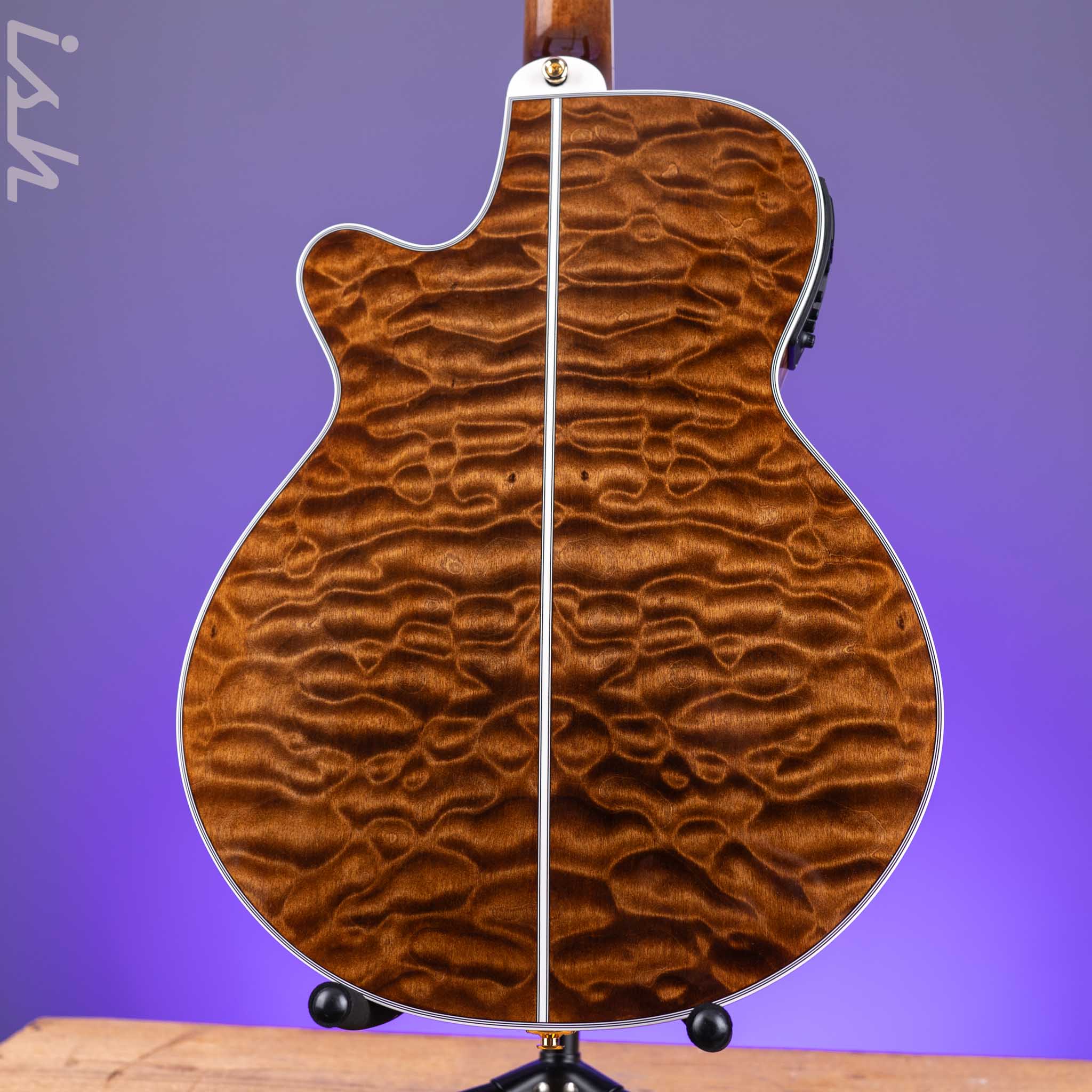 Takamine TSP100 Acoustic-Electric Guitar Gloss Vintage Tobacco Demo - Image 6