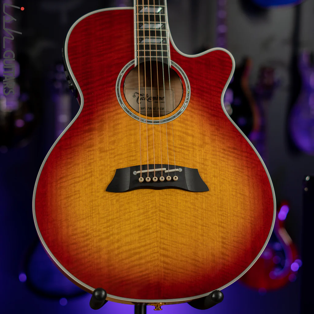 Takamine TSP178AC Acoustic-Electric Guitar Faded Cherry Burst