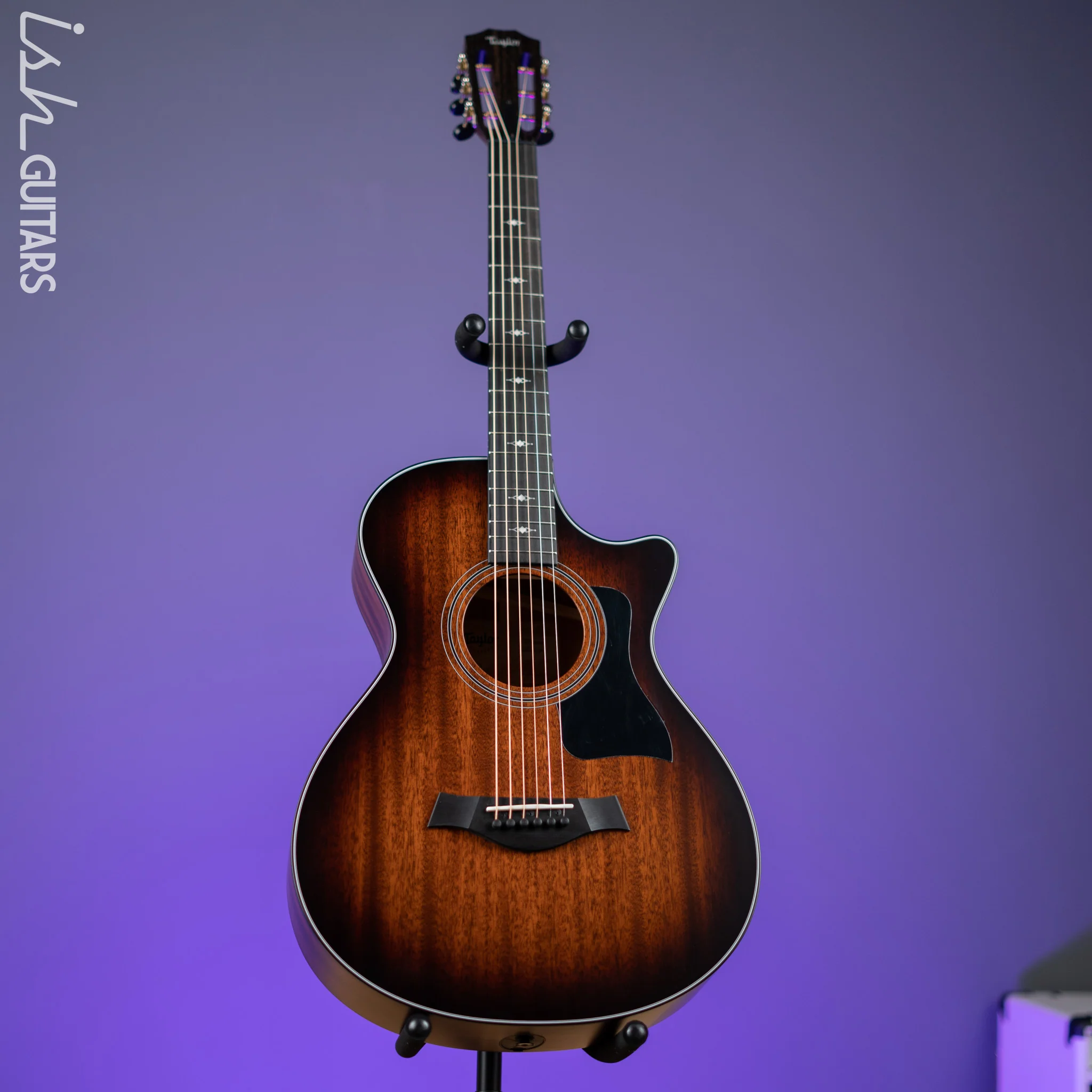 Taylor 322ce Grand Concert 12-Fret Natural Shaded Edgeburst - Image 2