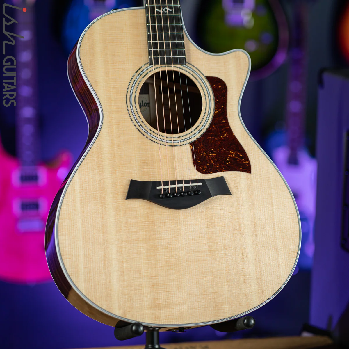 Taylor 412ce-R Grand Concert Acoustic Electric Guitar Natural Gloss