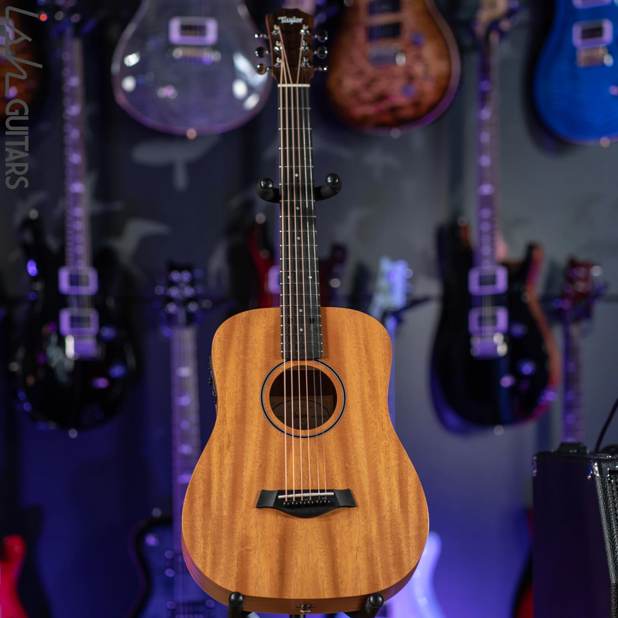Taylor Baby Mahogany BT2e Acoustic-Electric Guitar Natural - Image 2