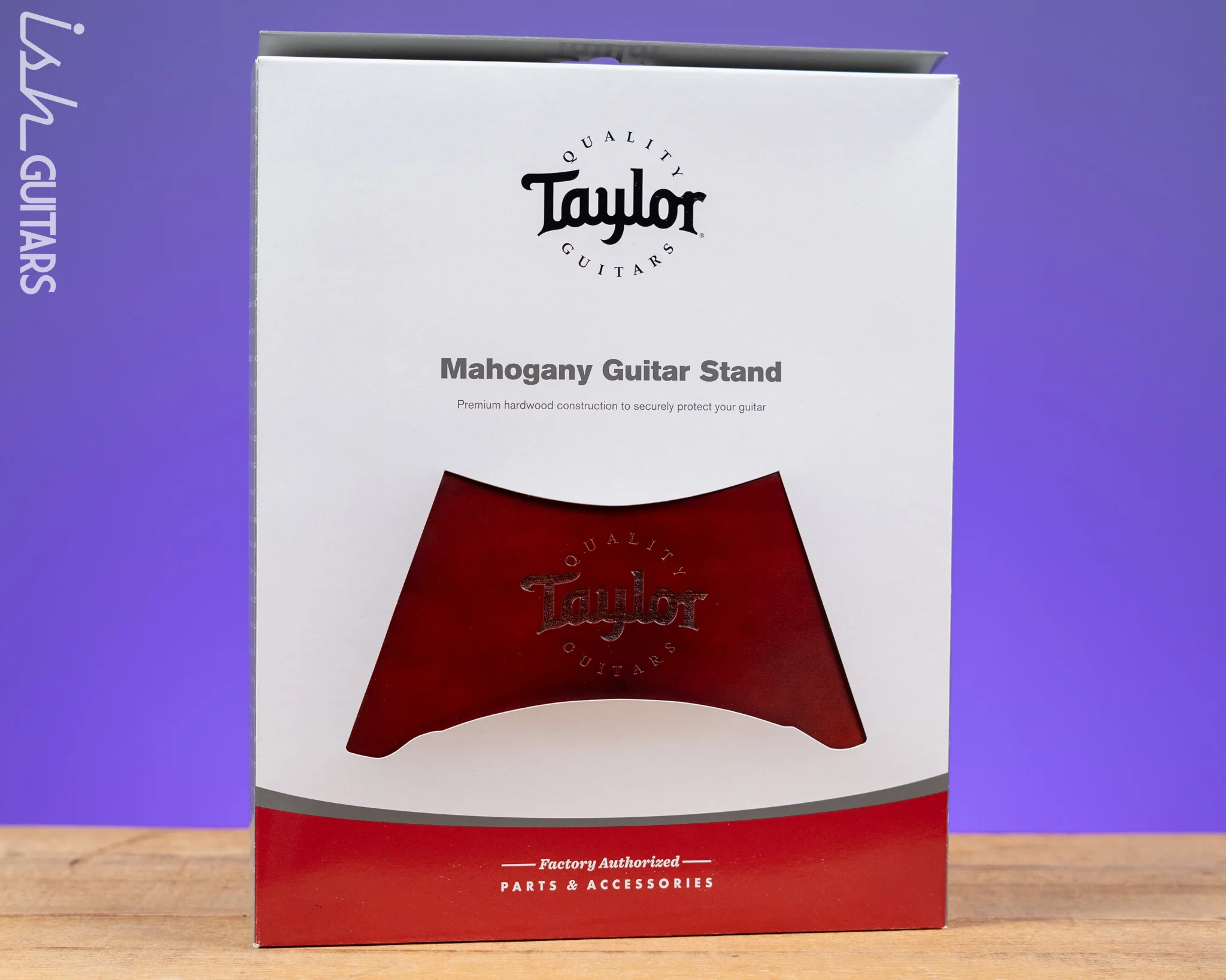 Taylor Mahogany Guitar Stand Dark Finish