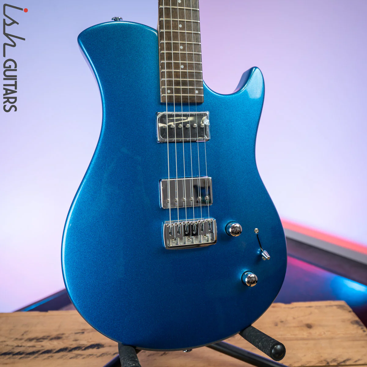 Trinity by Relish Metallic Blue w/ Extra Pickups