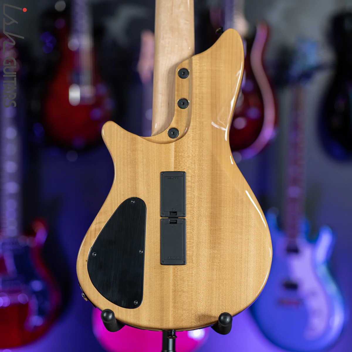 Veillette Singlecut 5 Custom Semi Hollow Buckeye Burl - Image 8