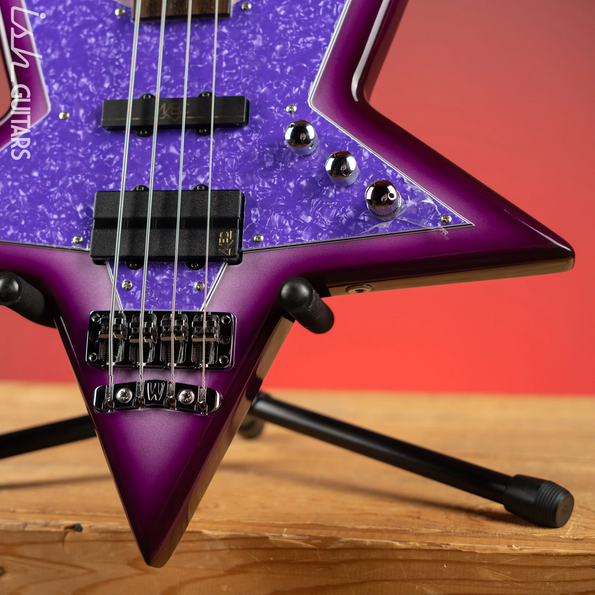 Warwick RockBass Artist Line Bootsy Collins "Space Bass" 4-String Bass - Image 4
