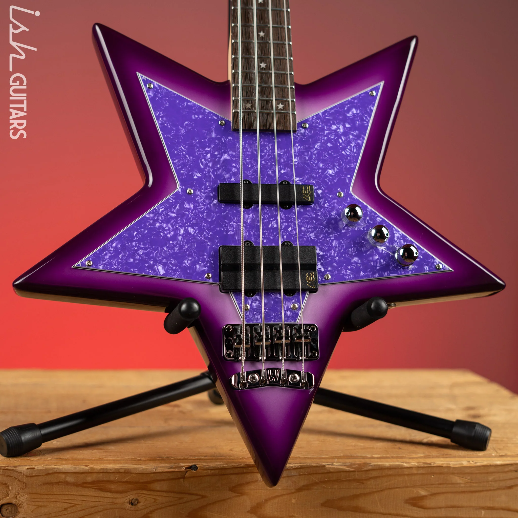 Warwick RockBass Artist Line Bootsy Collins "Space Bass" 4-String Bass B-Stock