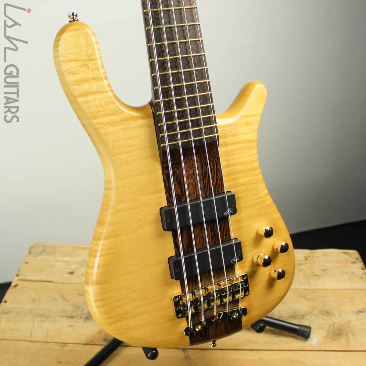 2014 Warwick Streamer Stage I Broadneck 5-String Bass Honey Violin