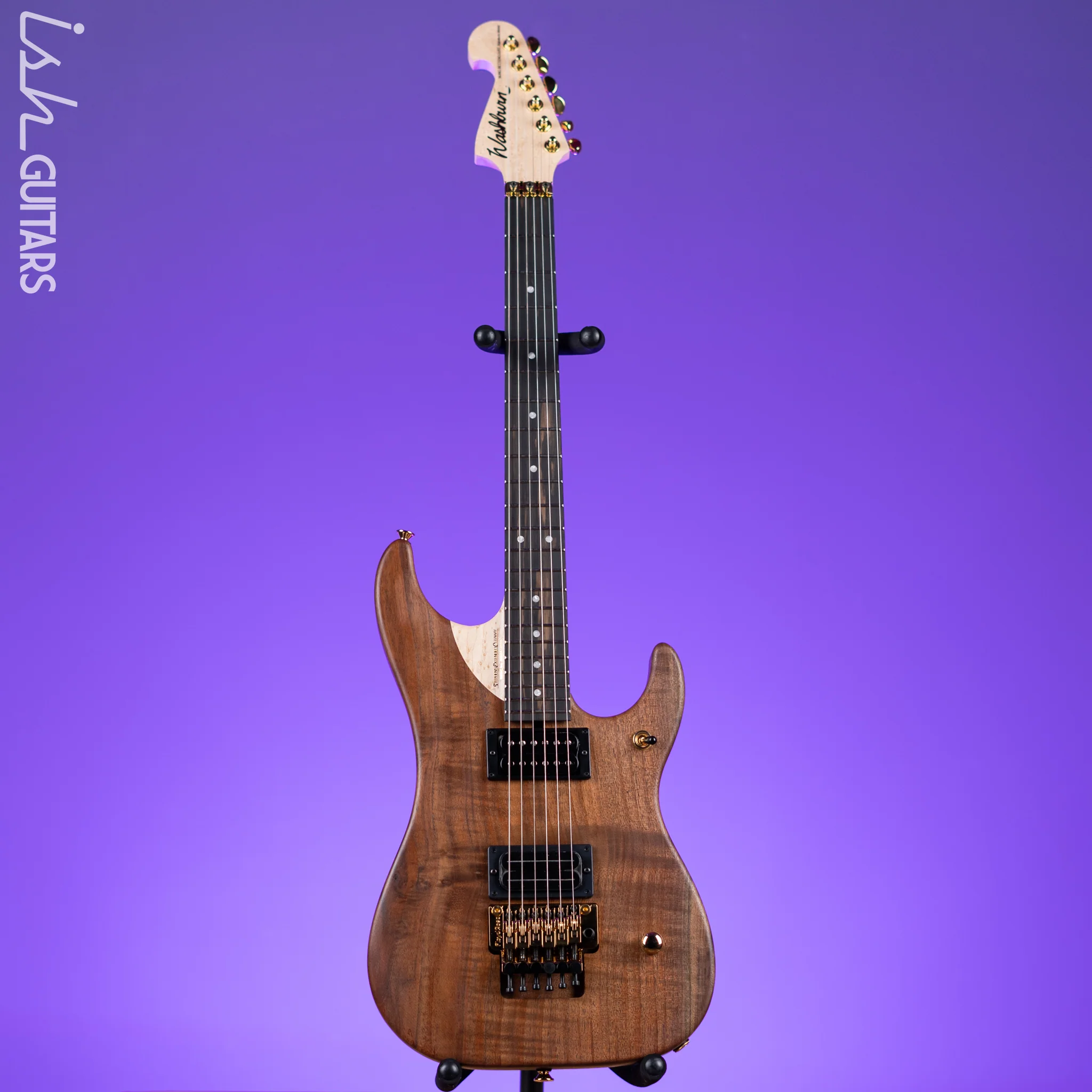 Washburn Limited Edition Nuno Bettencourt Signature Series N4 Walnut - Image 2