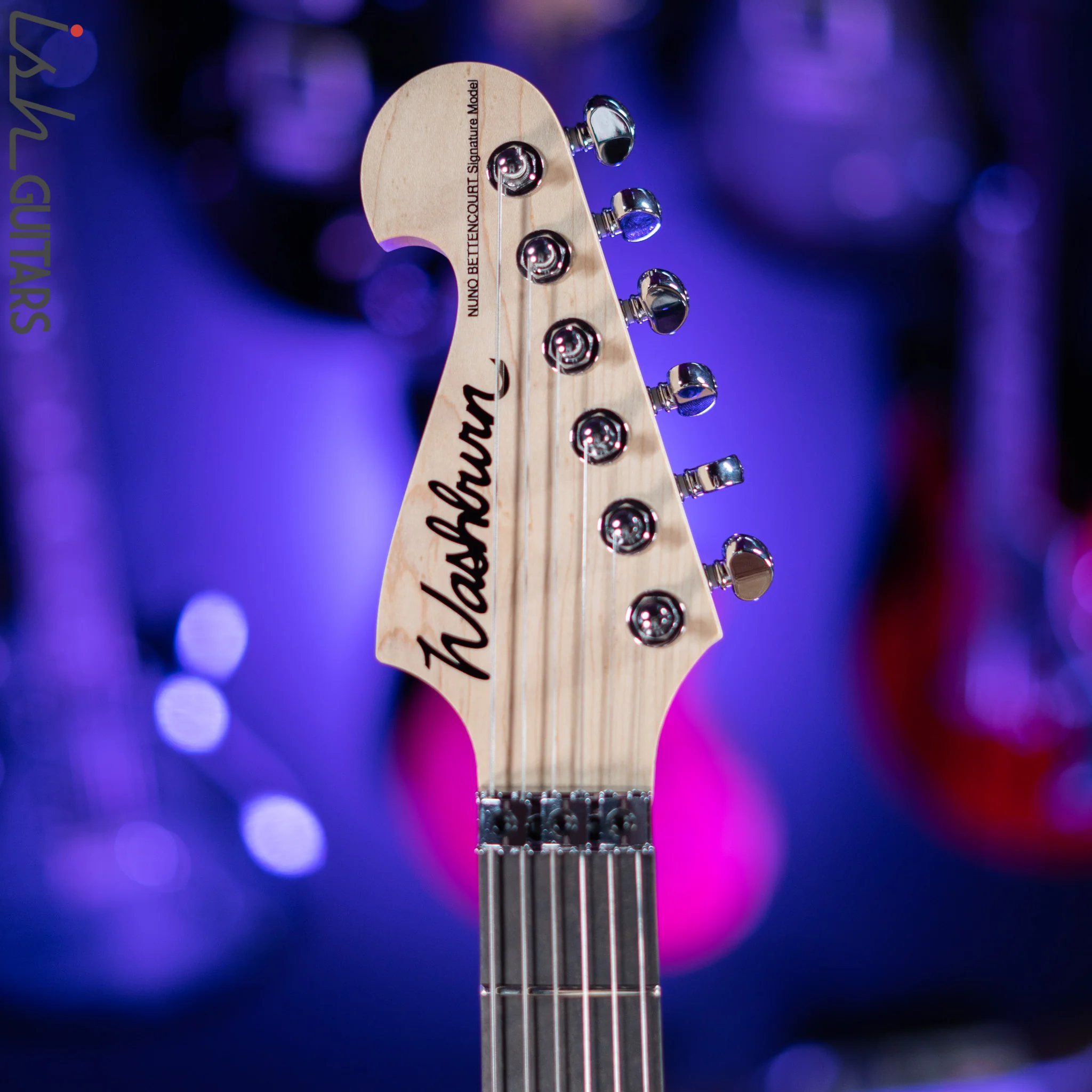 Washburn Nuno Bettencourt Signature Model Natural N4EANM - Image 6
