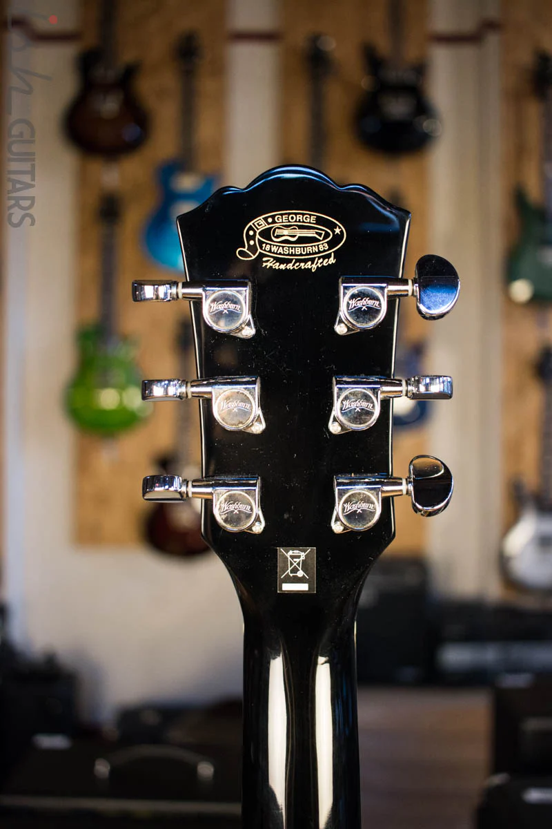 Washburn WD10SCEB Acoustic Guitar - Image 9